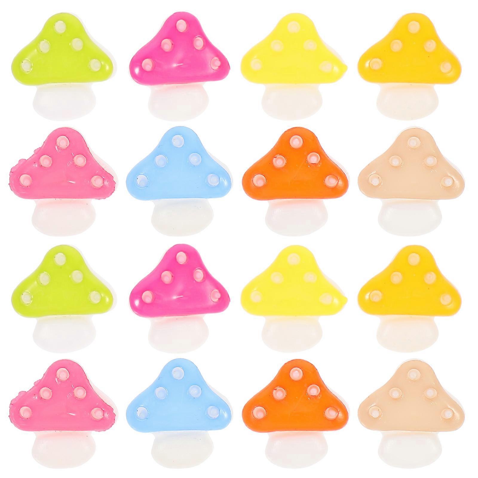 Plastic Buttons for DIY Use Assorted Color Durable and Practical 100pcs Cartoon Decorative Buttons