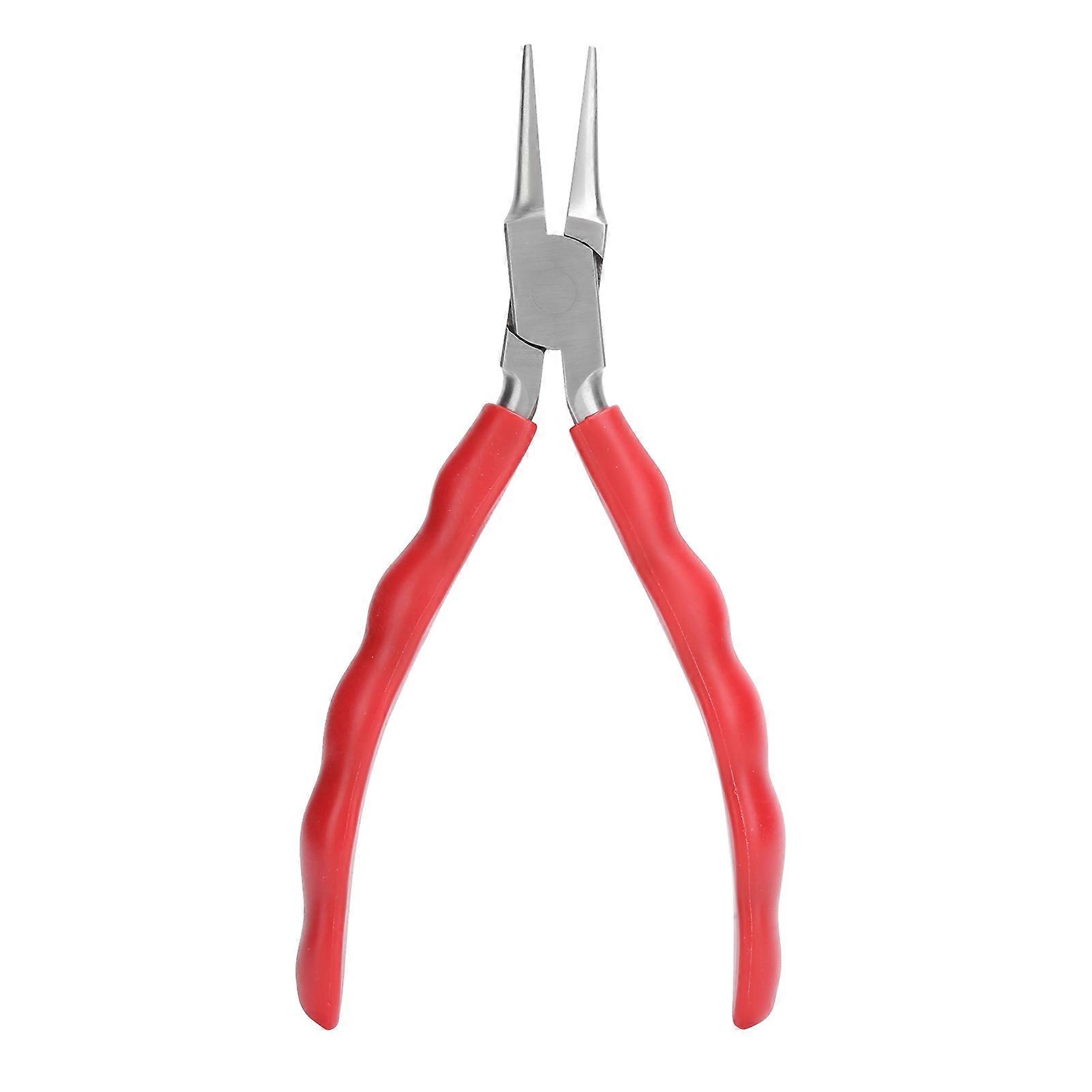 Nylon Pliers Mini Stainless Steel Jewelry Glasses Clamp DIY Making Repairing ToolsTip E Type