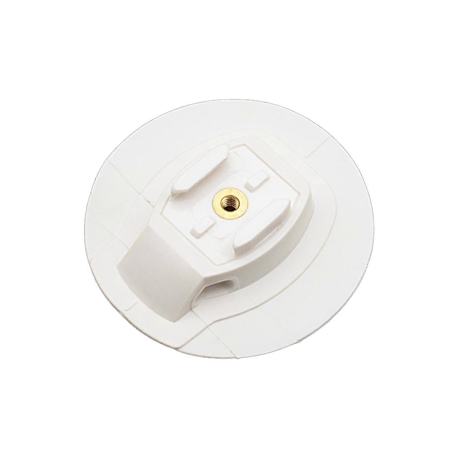 PVC Action Camera Base Secure Mounts Portable Camera Mount for Water Sports Kayak Paddleboard and Outdoor Activity White