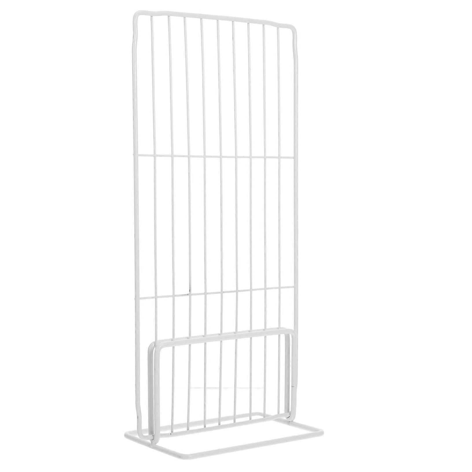Freezer Drawer Divider Organiser Container Locker with Lid Basket Iron White