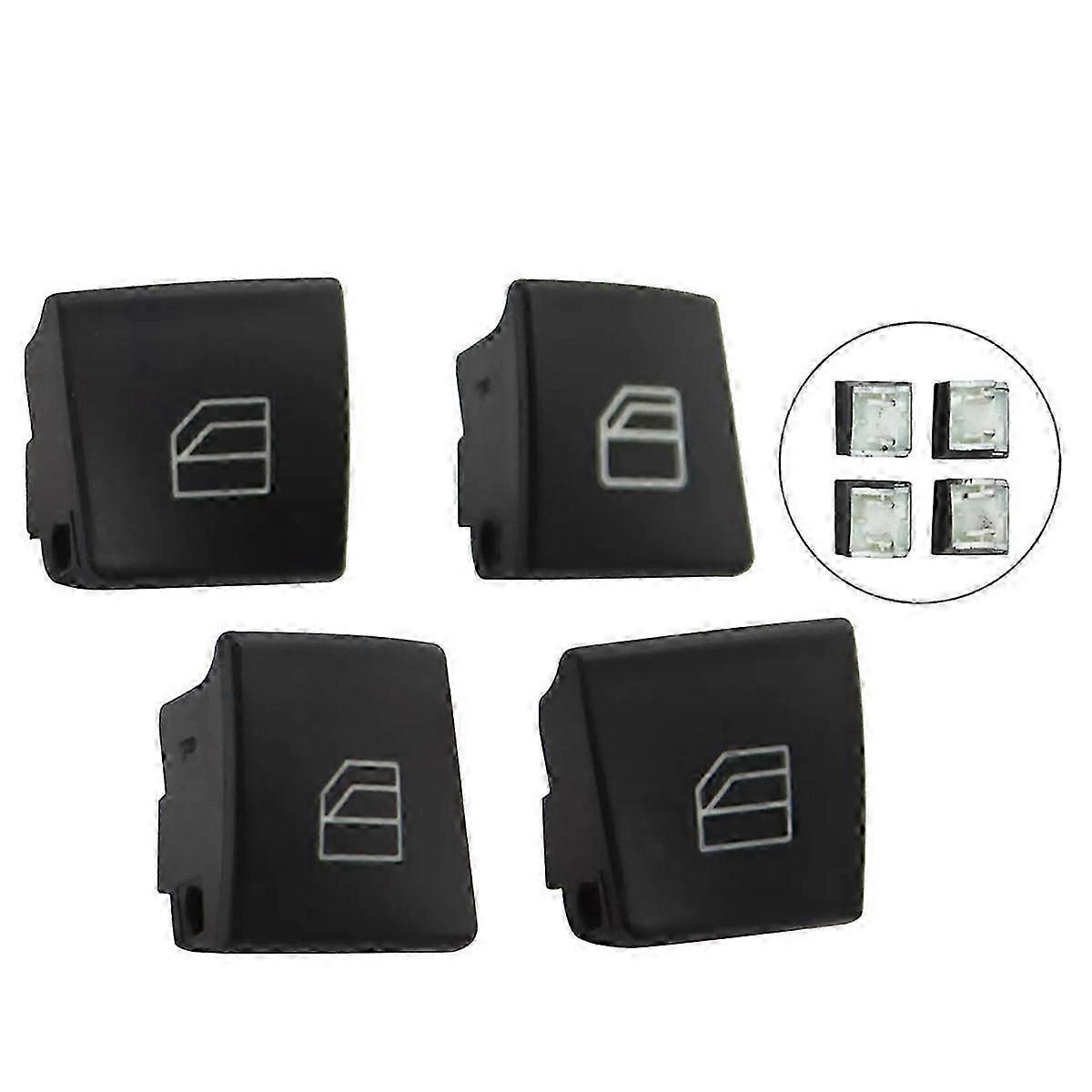 4Pcs Driver Window Switch Button Cover 2049055402 For -