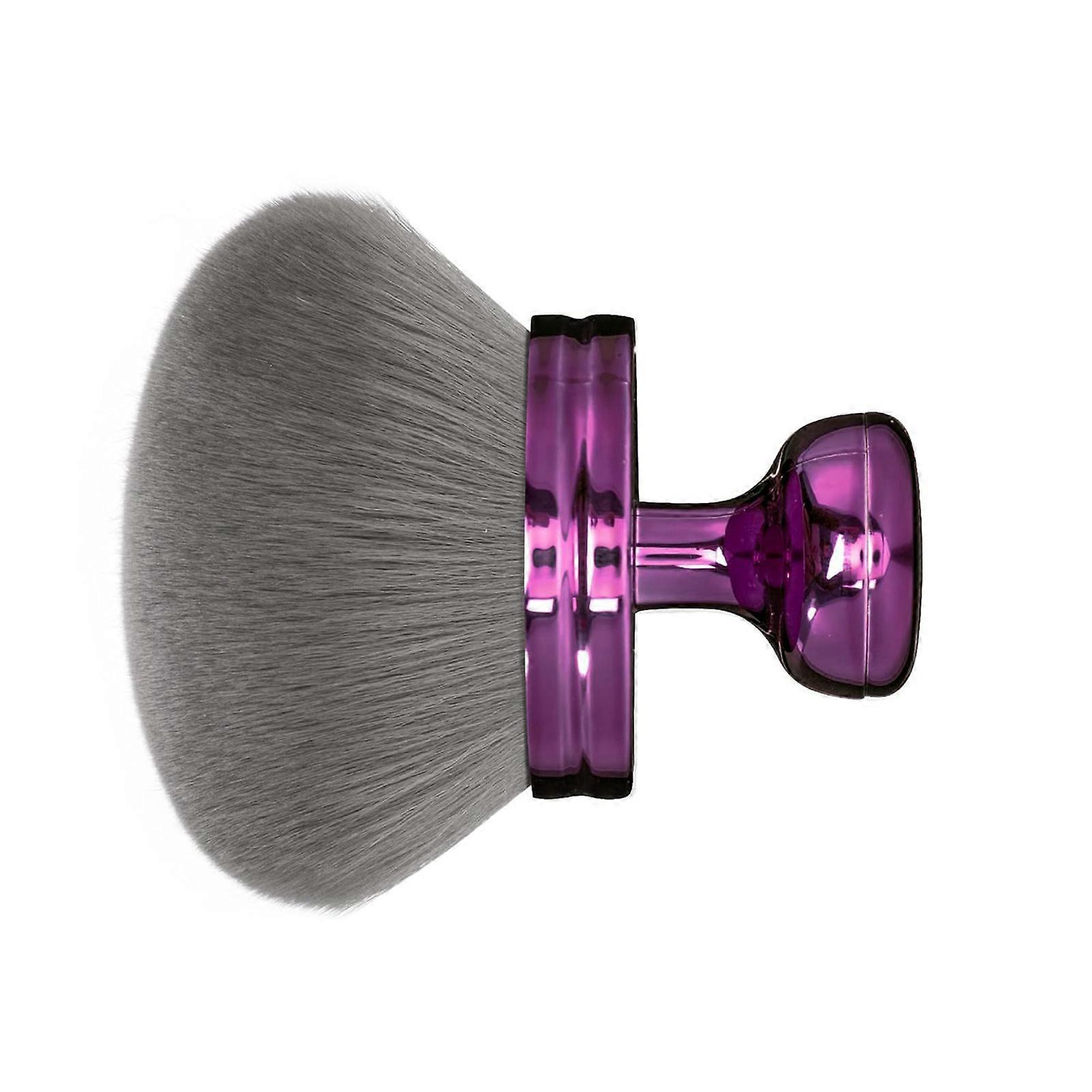 Makeup Brush For Liquid Cream Blusher Bronzer And Full Body Application Professional Cosmetic Tool with Drawstring Bag Multicolor