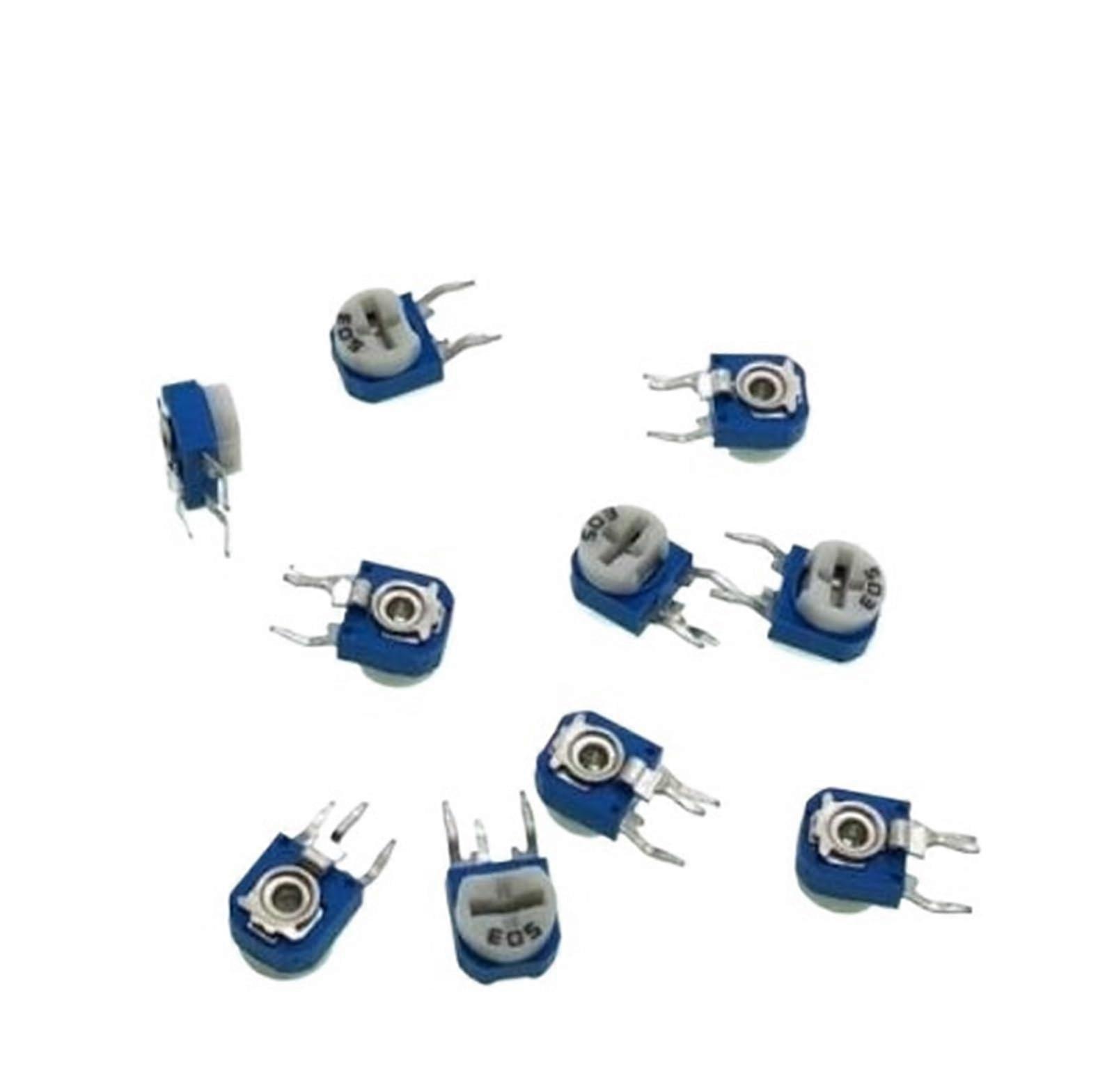 13 Values Adjustable Resistor Set RM-063 Potentiometer 100 Ohm to 1M with Models 101 501 102 202 502 103 203 503 104 504 105 R/K