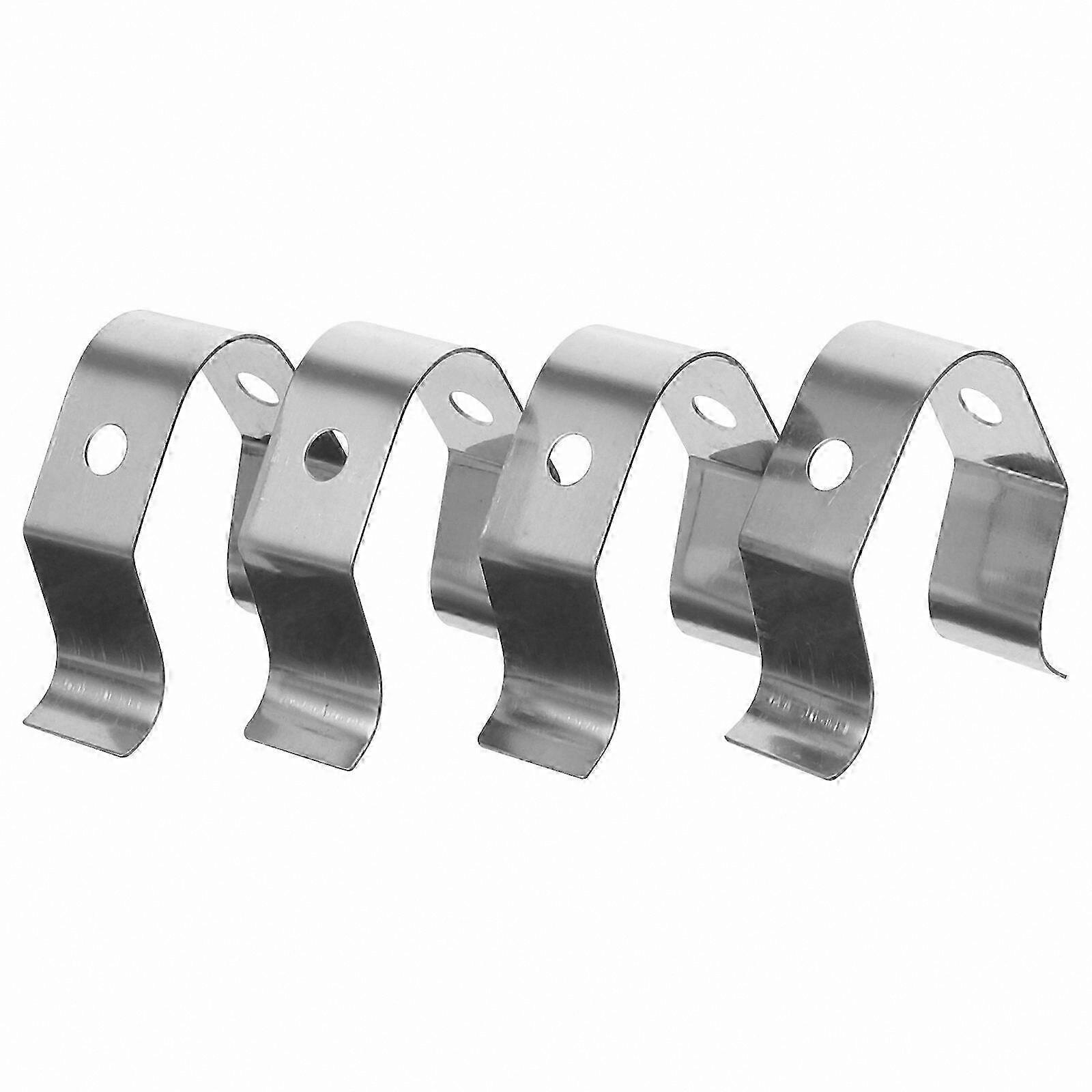 4-Pack Probe Holder for Temperature Monitoring, Grill Thermometer Stand with Fixing Clips