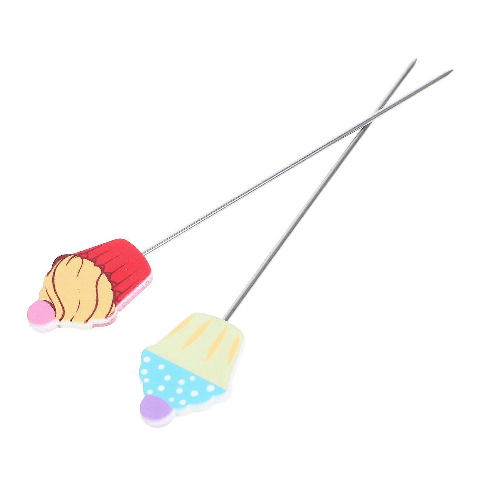 Stainless Steel Cake Testers 2pcs Baking Skewers for Muffins, Cookies & Cakes & Essential Baking Tools