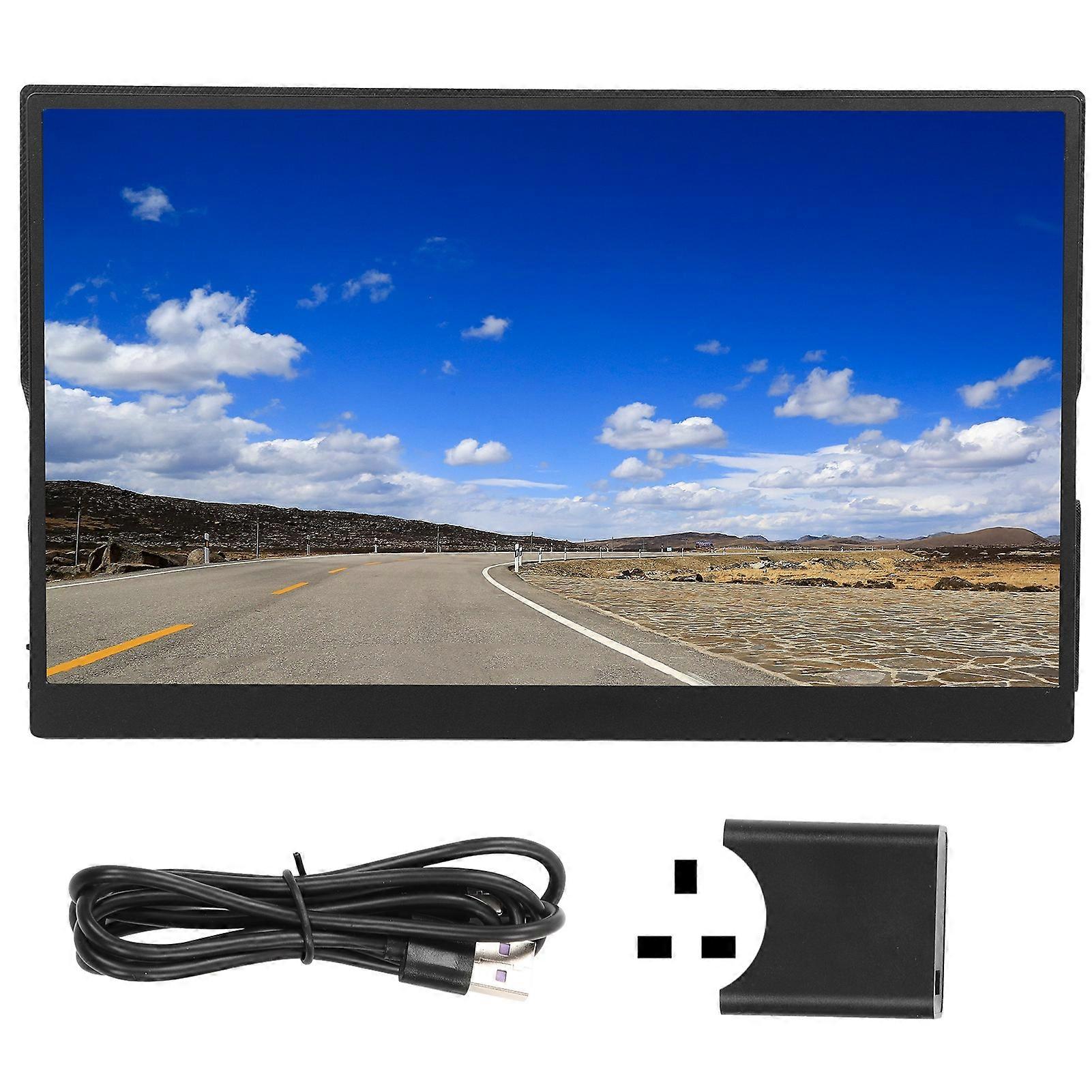 17.3 Inch Portable Screen Monitor Type C Monitor for Mobile Phone Computer Electronic Sports Expansion Screen PM 1731M 100‑240V