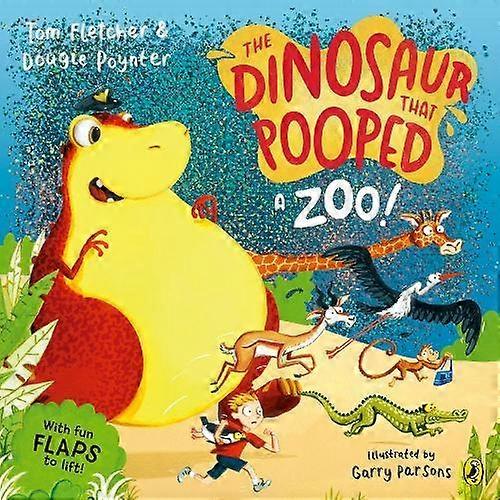 The Dinosaur That Pooped A Zoo by Tom Fletcher Paperback Book