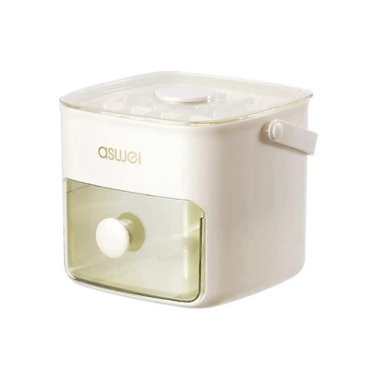 Portable Ice Maker – 48-Cube Countertop Machine w/ One-Click Release