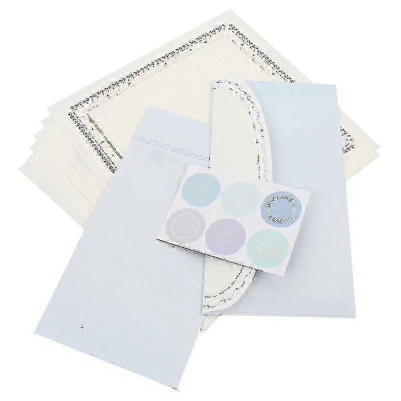 Umschlag 1 Set Fresh Color Blessing Brief Retro Schreibpapier Schreibpapier