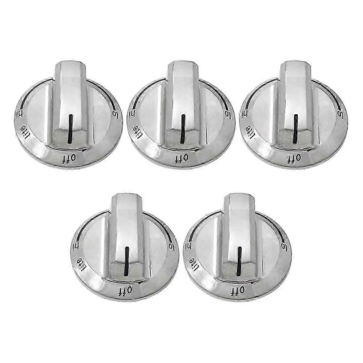 5 Pcs 5304525746, A03546301/02/03 Gas Cooktop Knobs for