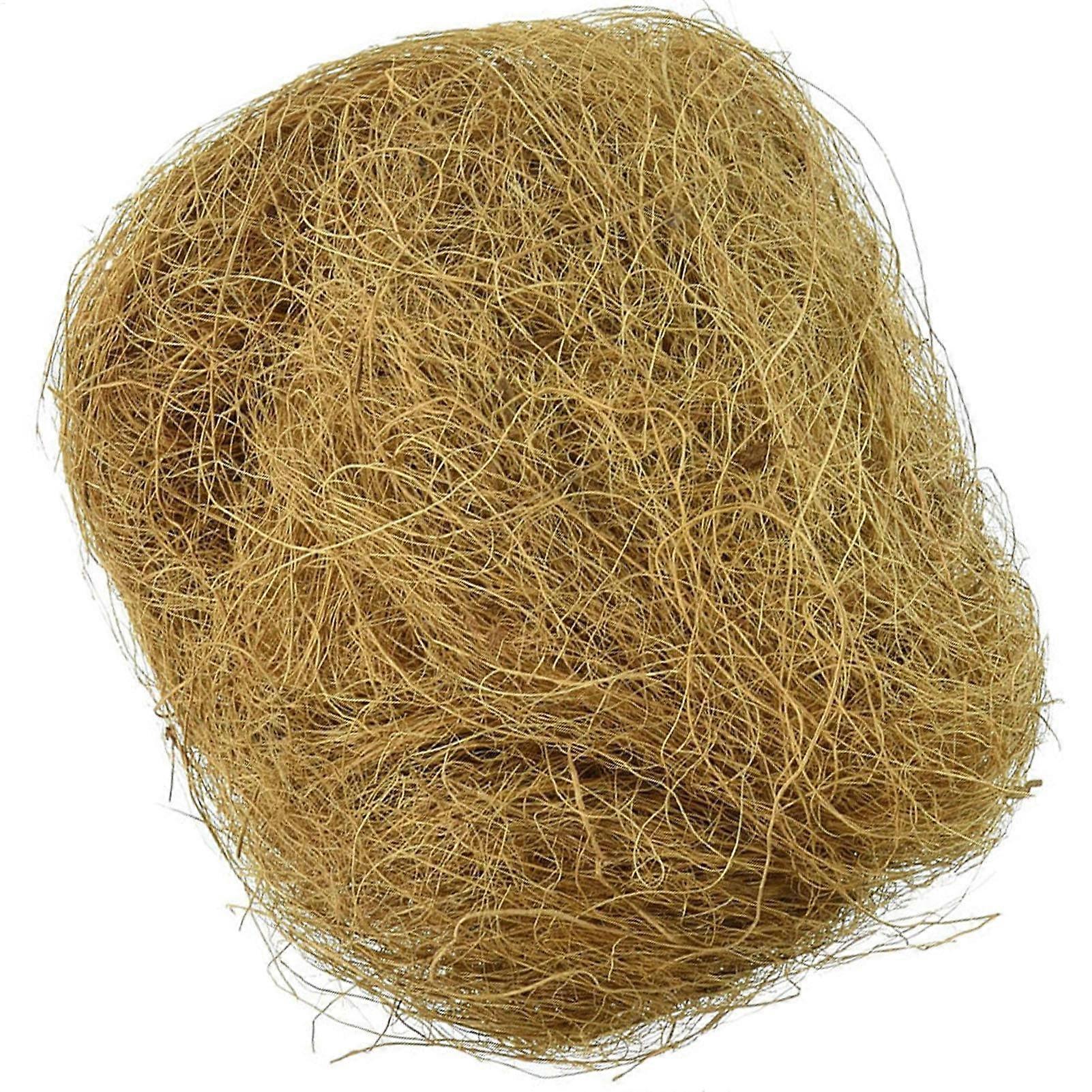 Coconut Fibres for Birds and Plants, Natural Dust-Free 100g Bedding Material for Nests, Planters, and Vegetables
