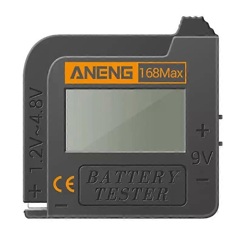 Digital Lithium Battery Capacity Tester 168Max Universal Checkered Load Test Analyzer Display Check AAA AA Button Mobile