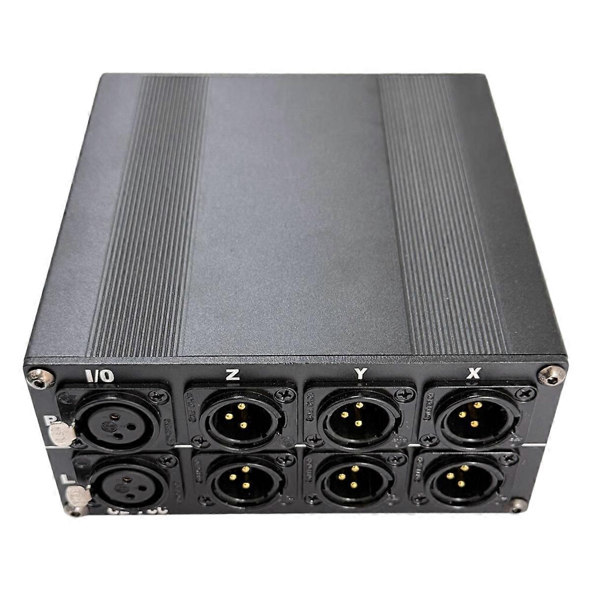 3-Way Passive Stereo Audio Switcher XLR 3-Male 1-Female Switcher