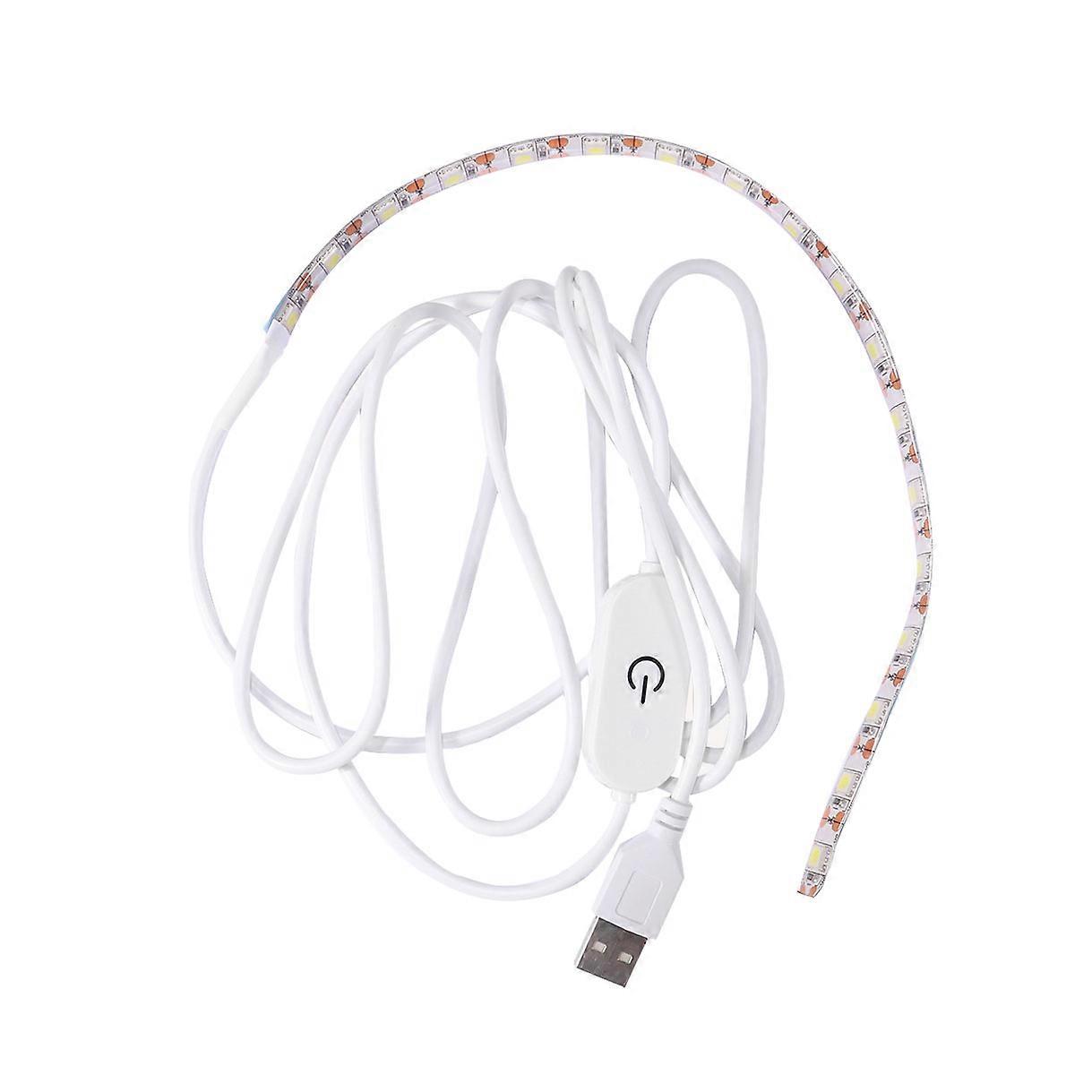 USB LED Light Strip, Portable Adhesive Ribbon for Sewing Machines, Home Use, Easy Installation, Flexible Design for Exhibitions and Advertising