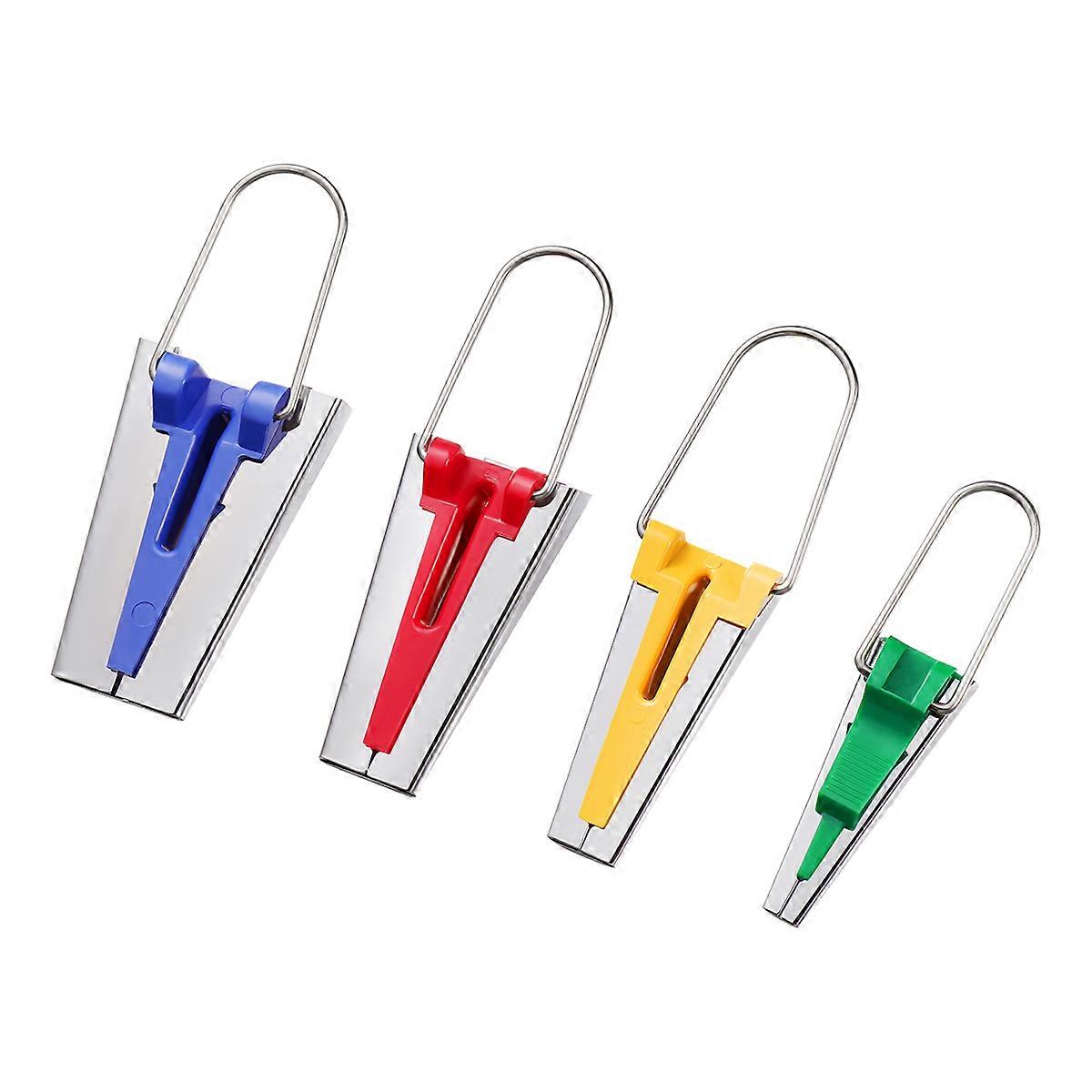 Sewing Bias Tape Maker For Arts And Crafts 25mm 4 Pcs Effective Tool For Quilting