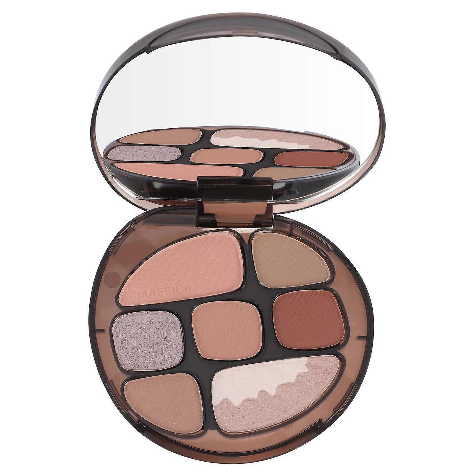 Multicolored Eye Shadow Plate 8-Color Matte Makeup Palette For Women Daily Use Stunning Bright Finish 1Pack