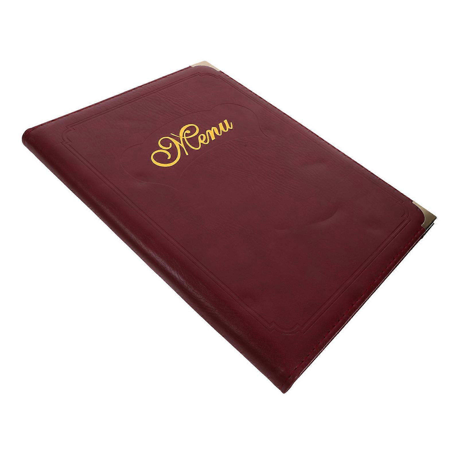Elegant Menu Book Holder for Restaurants, Bars & Homes – Practical Meal Price Folder for Displaying Menus & Orders in Dining Environments