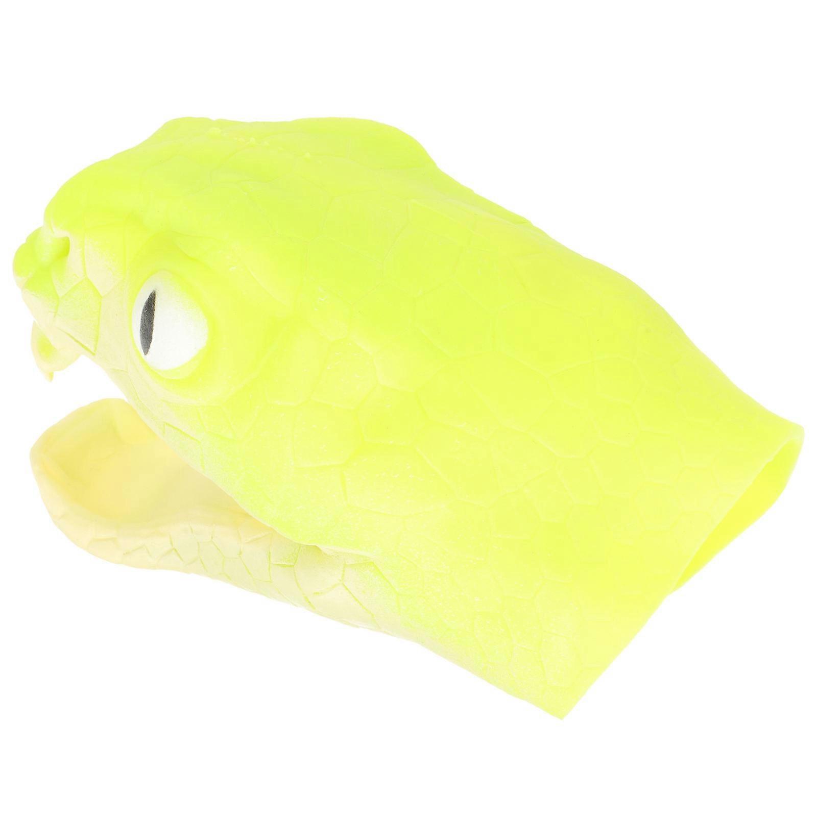 Creative Finger Puppet Decorative Snake Puppet Children Finger Toy Cartoon Snake Toy
