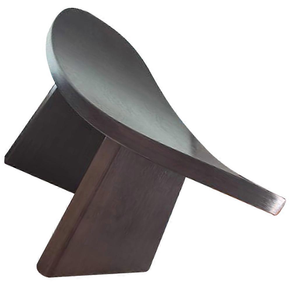 Non-Slip Wood Stool For Zen Practice In Bedroom Living Room Coffee Color 1Pack