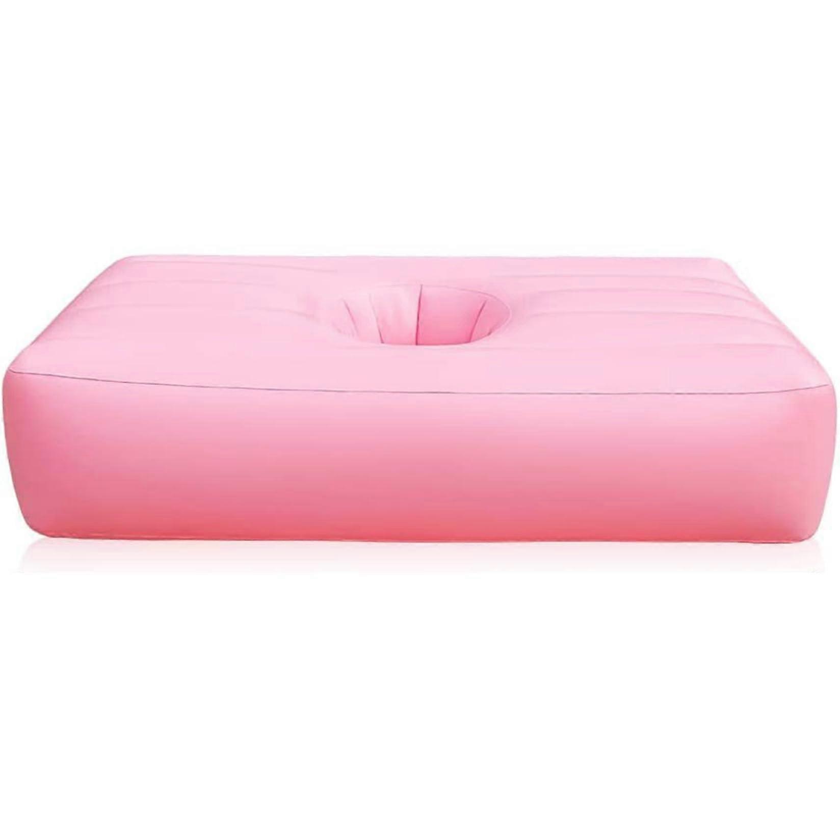 BBL Bed Anti-Wear Elastic PVC Portable Recovery Bed With Hole For Brazilian Butt Lift And Postnatal Sleep Support