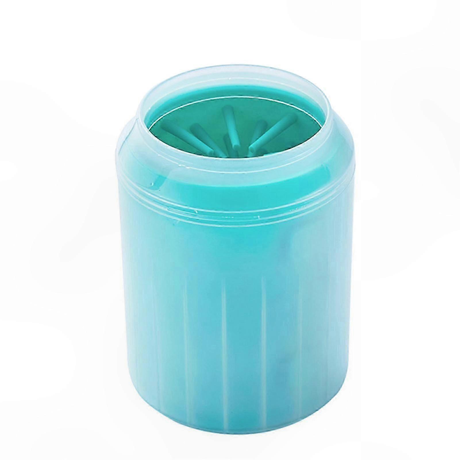 Portable Dog Paw Cleaning Cup with Soft Silicone Bristles for All Dog Sizes