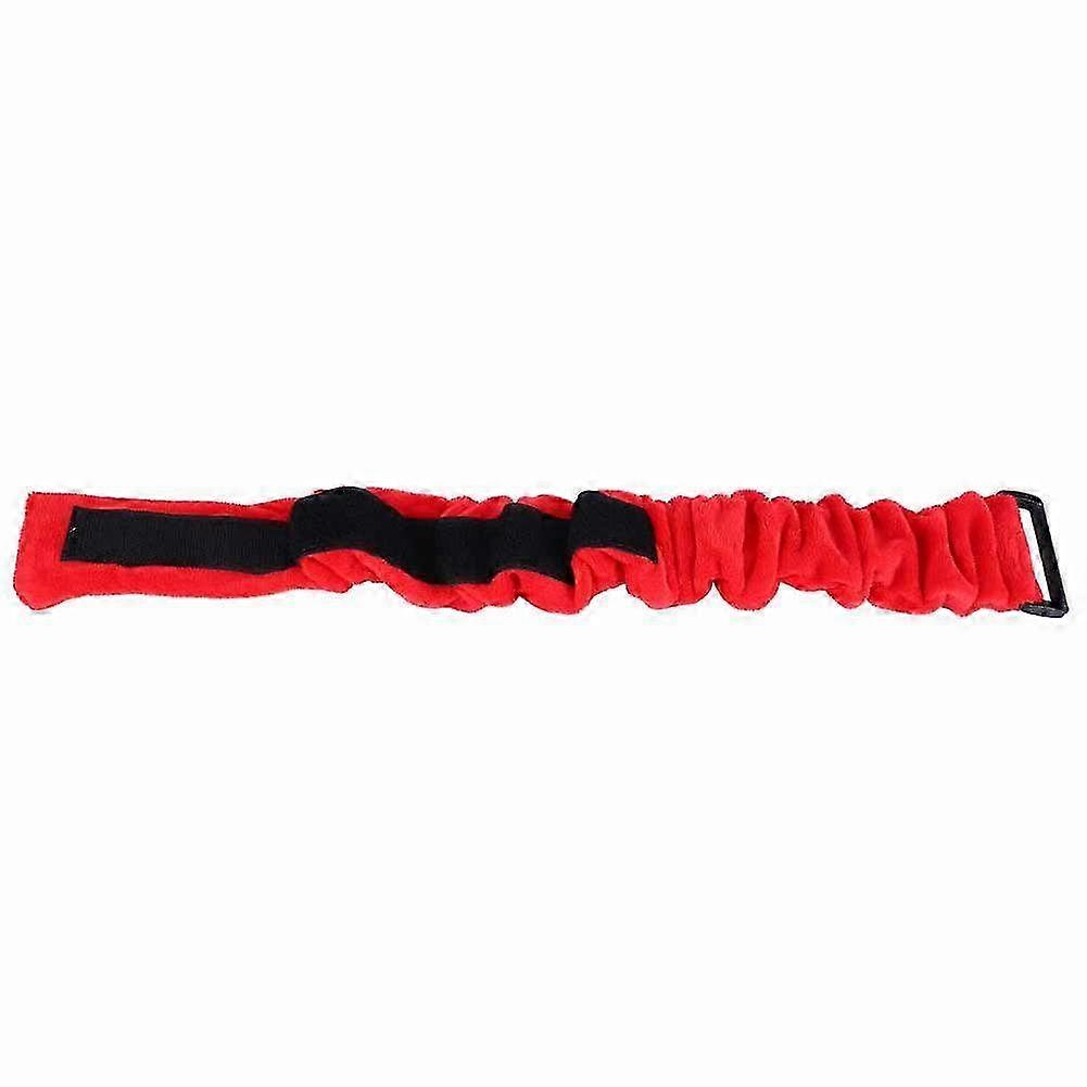 Three-Legged Race Rope Game Band for Kids & Adults - Outdoor Sports Fun Activity in Bright Red Color