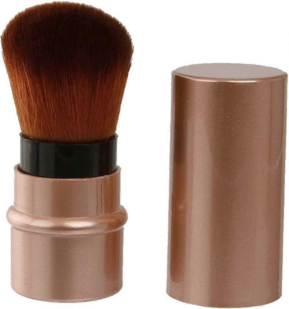 Brown Retractable Kabuki - Contouring Powder Brush