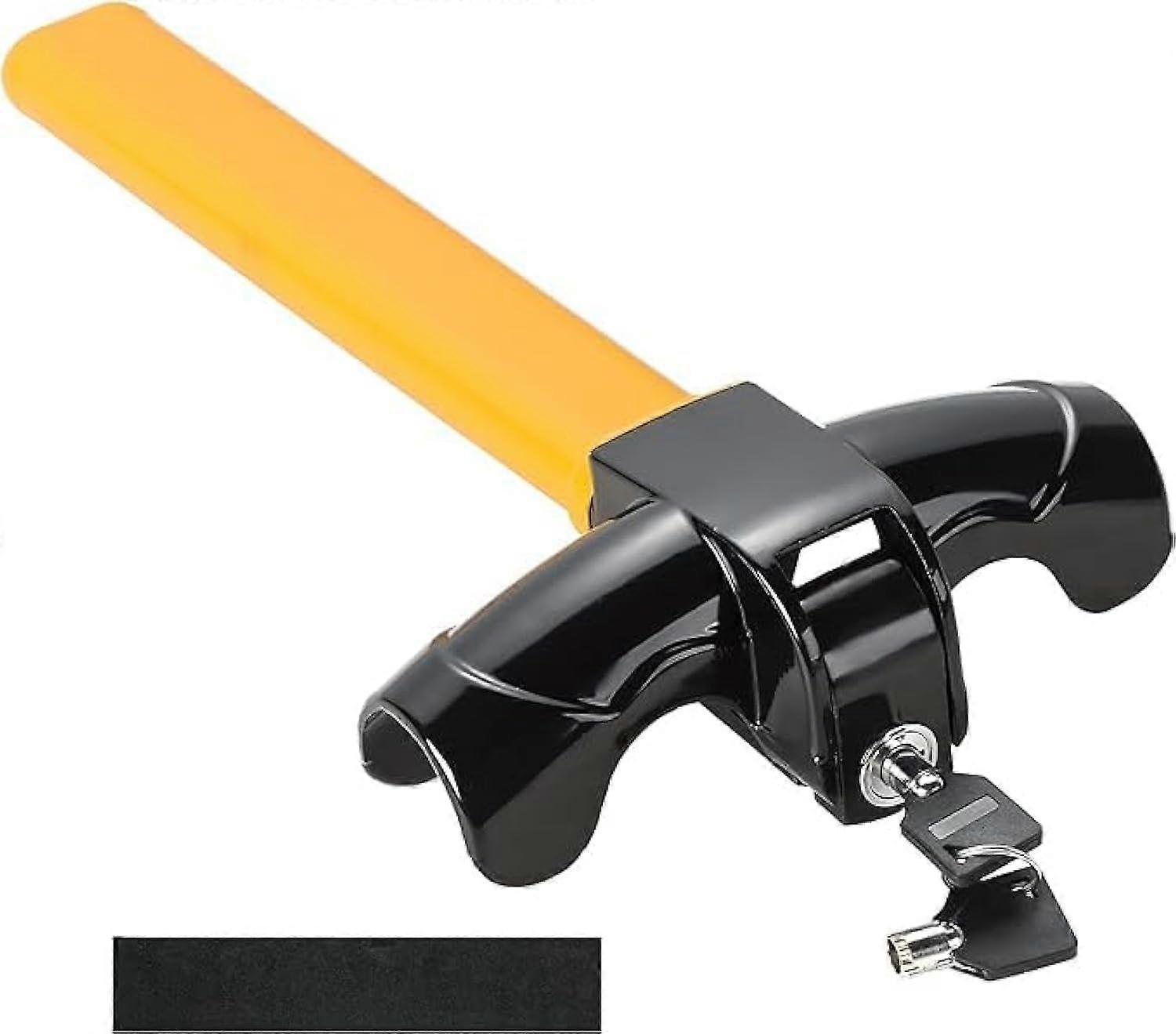 Car Steering Wheel Lock AntiTheft Universal Car Security AntiTheft Rotating Steering Wheel Lock with Keys