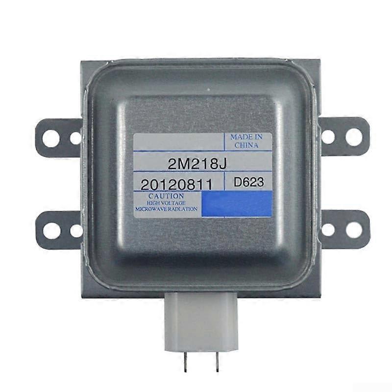 Magnetron for microwave ovens Model 2M218J, reliable aircooled design with long base plate
