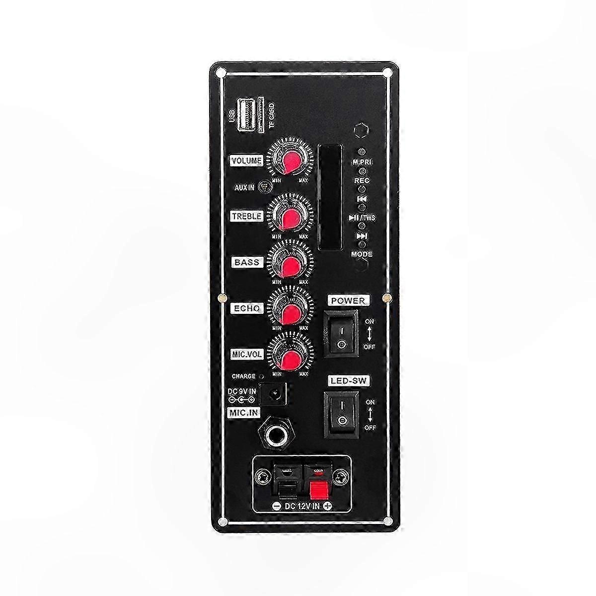 Bluetooth Speaker Amplifier Board 7.4V 2X10W Support AUX U-Disk for DIY Home Theater Systems