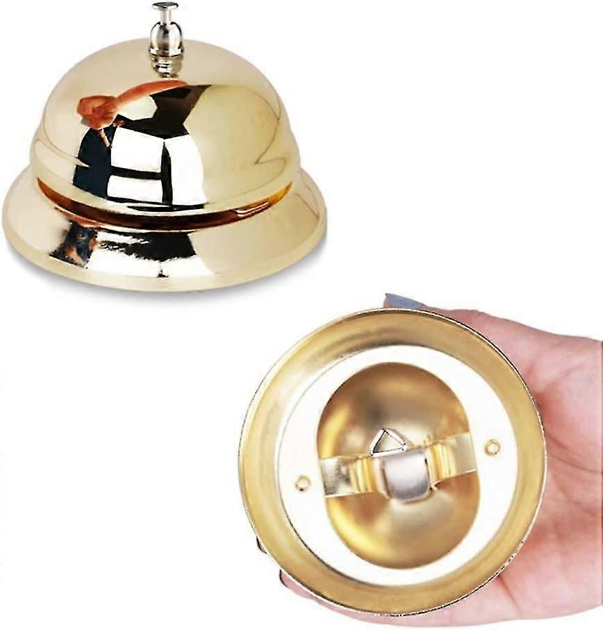 اليد الذهبية رنين الجرس خدمة بيل مطعم اتصل بيل استقبال العملاء بيل