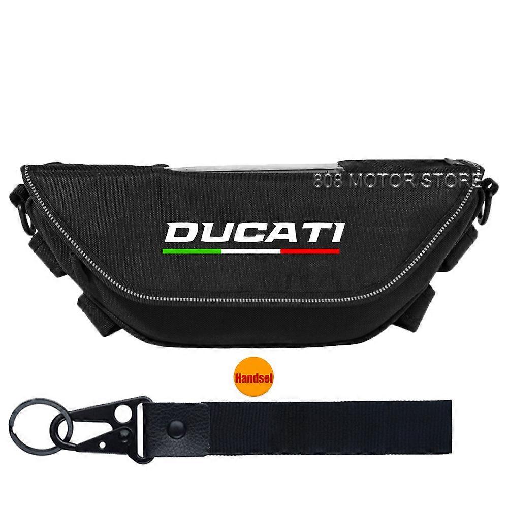 For Multistrada v4 rally Motorcycle accessories tools bag Waterproof And Dustproof Convenient travel handlebar bag -L