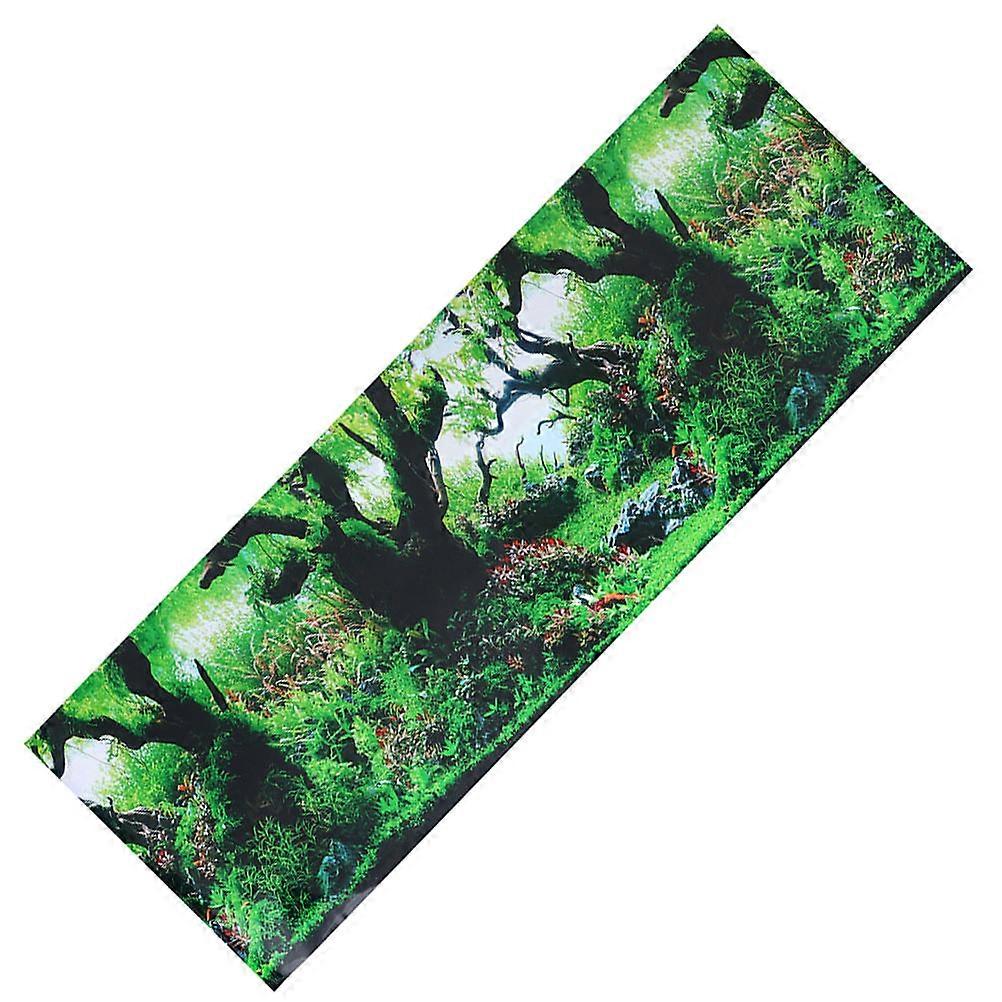 Waterproof Aquarium Poster for Household Tank Multi Paper Non Fading 1 Sheet