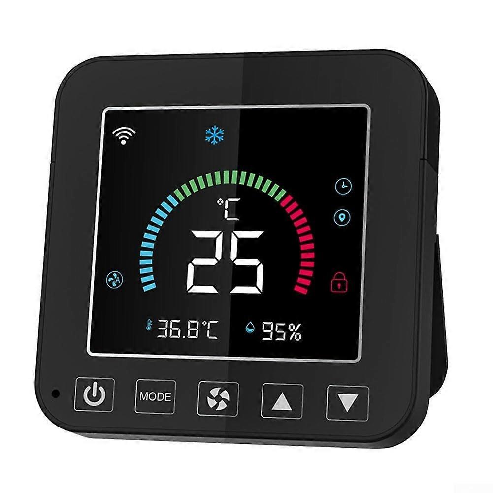 WiFi Humidity Temperature Monitor, Wireless Infrared Smart Temperature Humidity Color Screen Thermostat for Tuya for Remote Control Ref: 1325