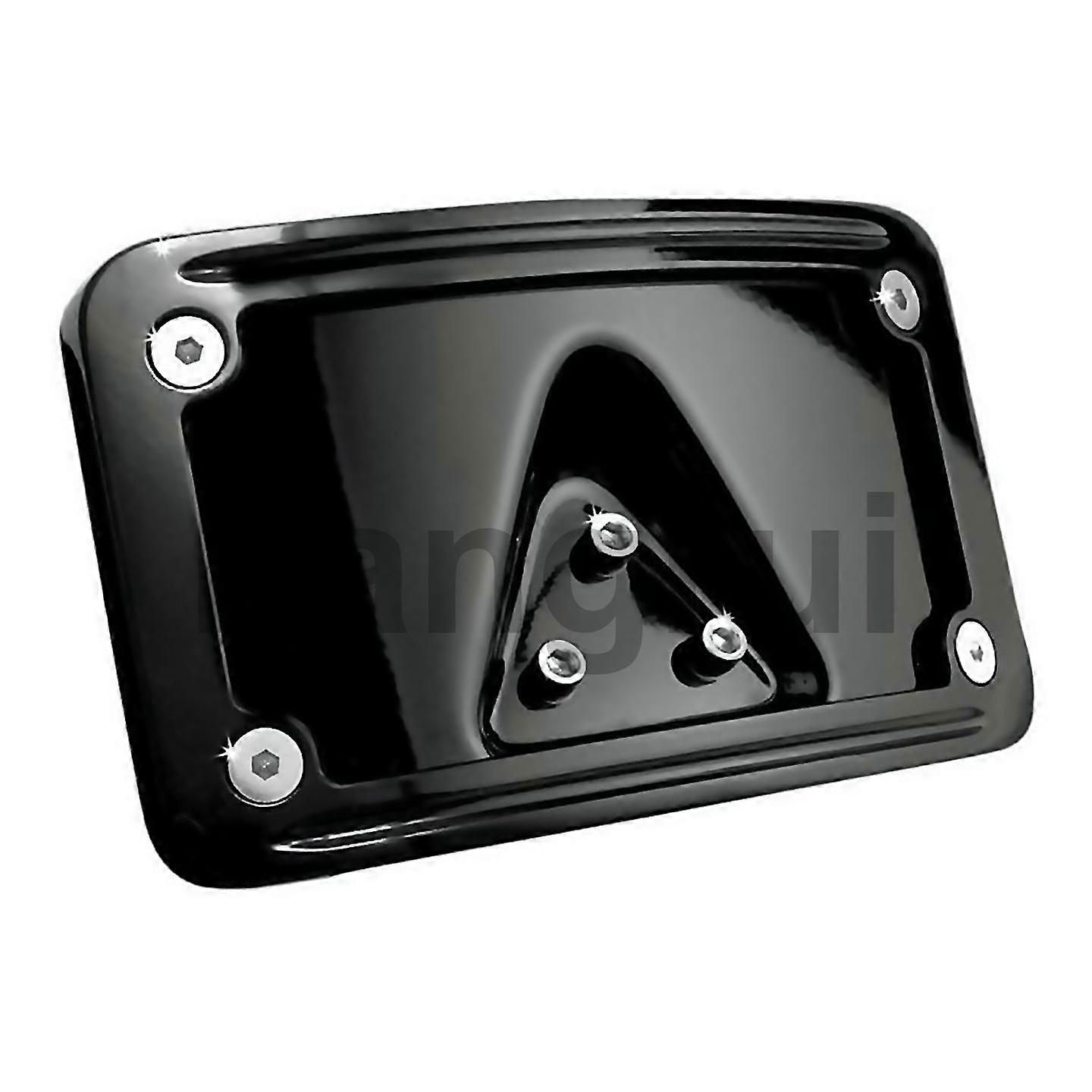 For Curved Laydown License Plate Mount Bracket For Softail 3hole