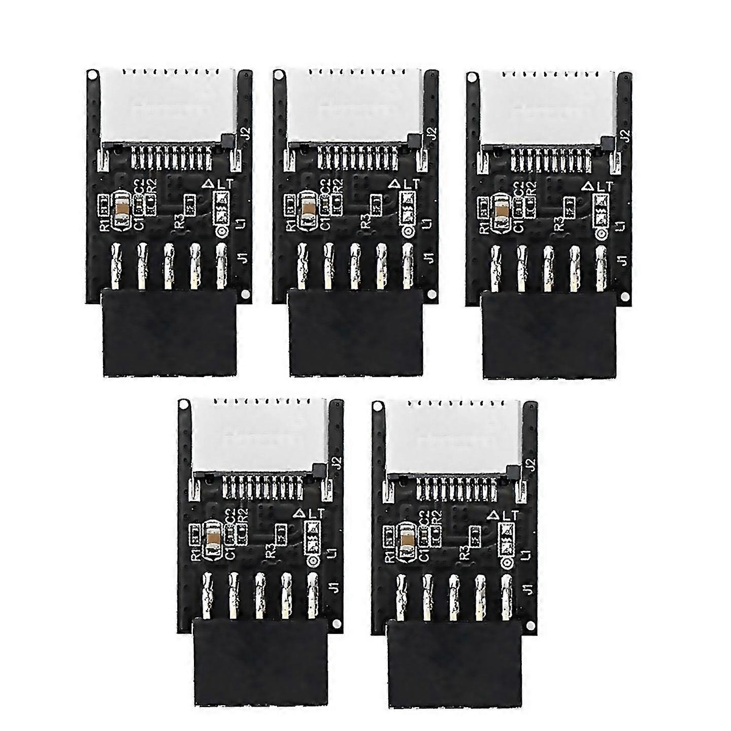 Für 5 Stück USB-Frontplattenadapter für Computer-Motherboard
