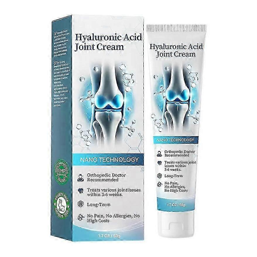 ヒアルロン酸関節クリーム、ヒアルロン酸関節マッサージクリーム、背中、首、手、膝のための高度な関節と骨のケアクリーム-jc