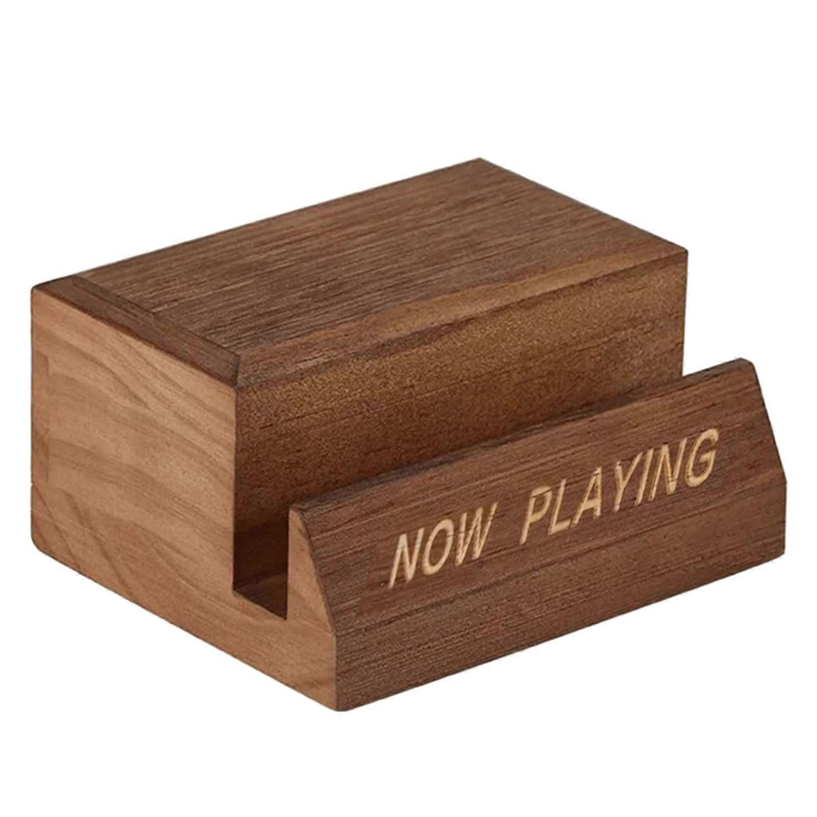 Sturdy Wooden Cds Storage Shelf Vinyls Record Display Rack Organizers With Durability Construction For Home Entertainment Multicolor