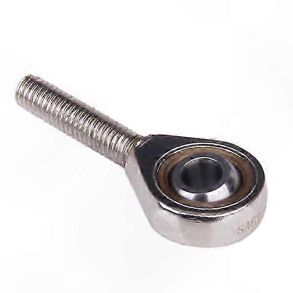 2-Pack 6mm Threaded Spherical Bearings for Smooth Rotation and Durability