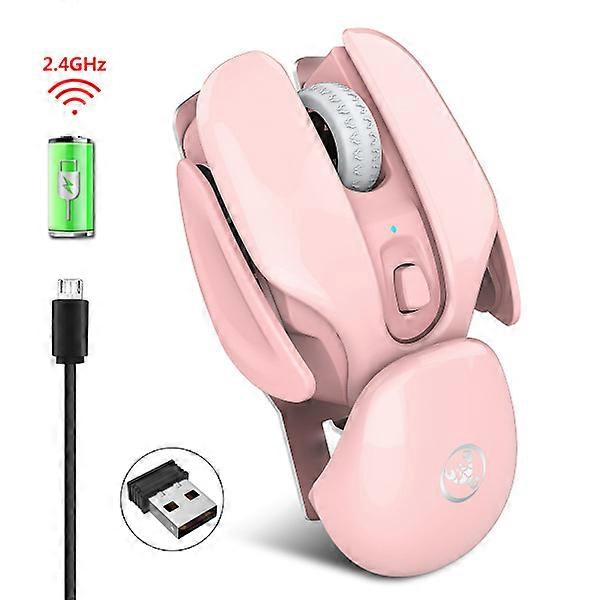 Wireless Gaming Mouse with Silent Click, Ergonomic Wireless USB Computer Mouse