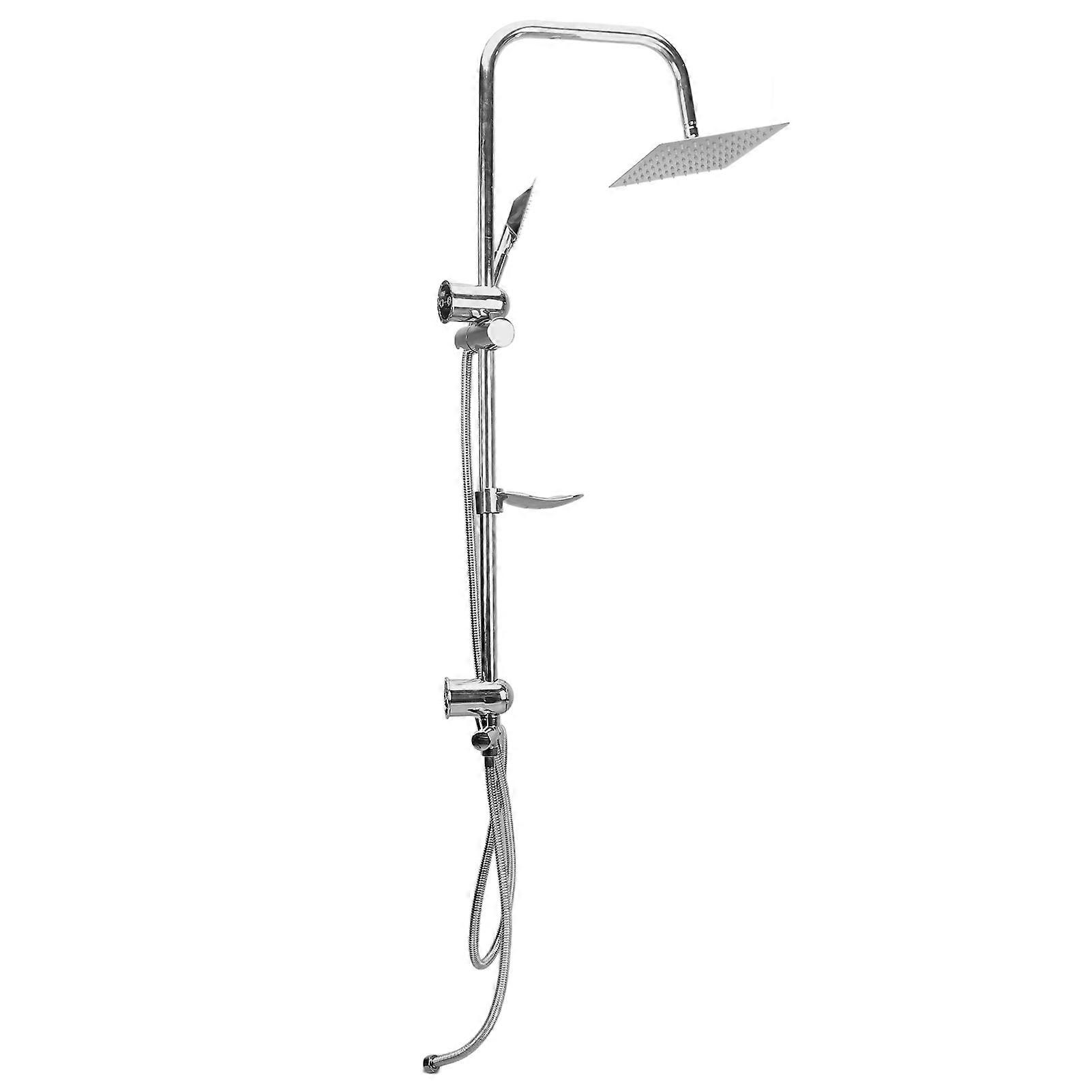 Rainfall Shower System Stainless Steel G1/2 Wall Mounted Head