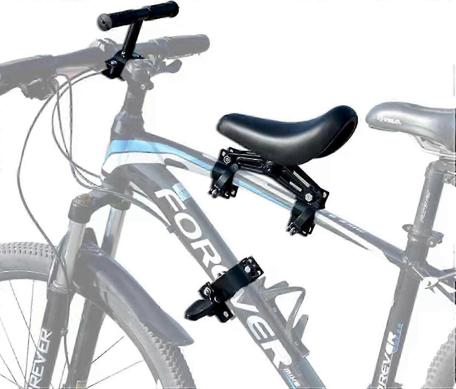 Frontmonterade cykelstolar för barn Barn Styre Fotpedaler Set