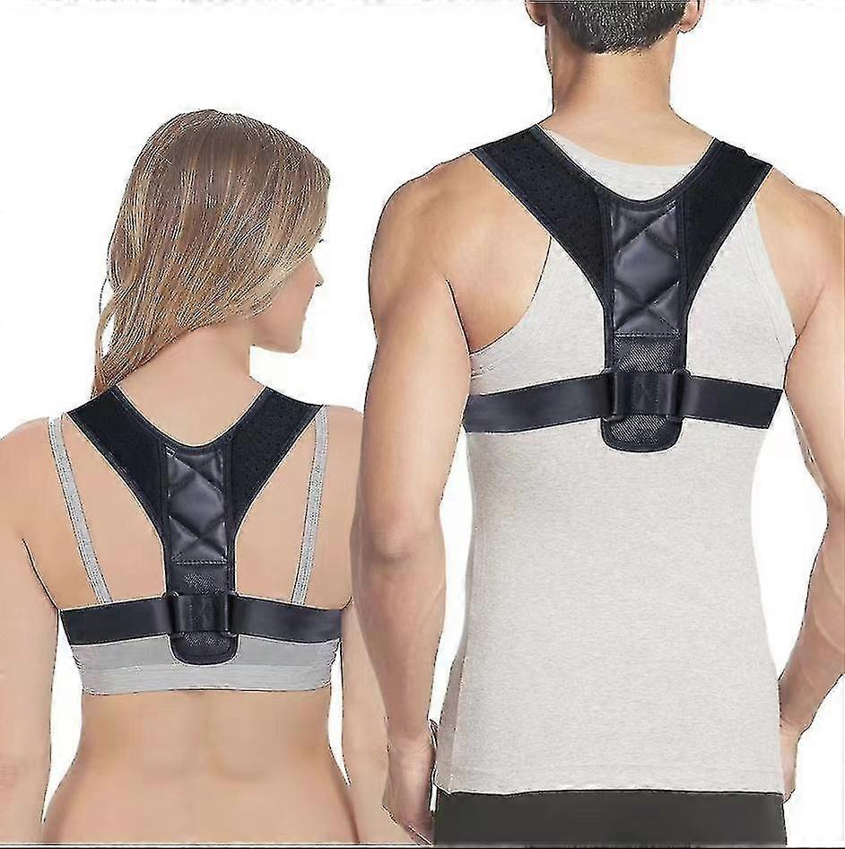 Shoulder strap back posture corrector, adjustable size, breathable and comfortable to relieve soreness