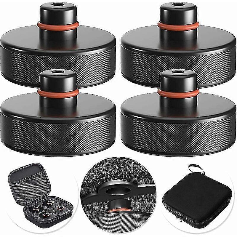 Jack Pad Set Compatible with Tesla Model 3/S/X/Y, 4 Rubber Jack Pads with Storage Case, Accessories for Tesla VehiclesBetterlife