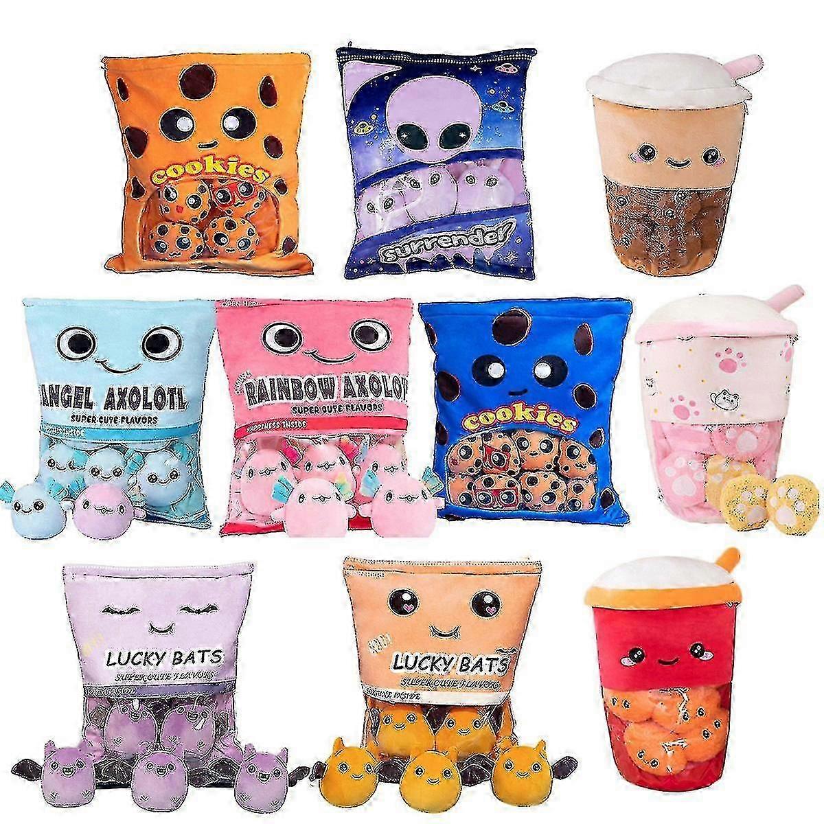 2025 A Bag Of Cookies, Snacks, Pillows, Plush Toys