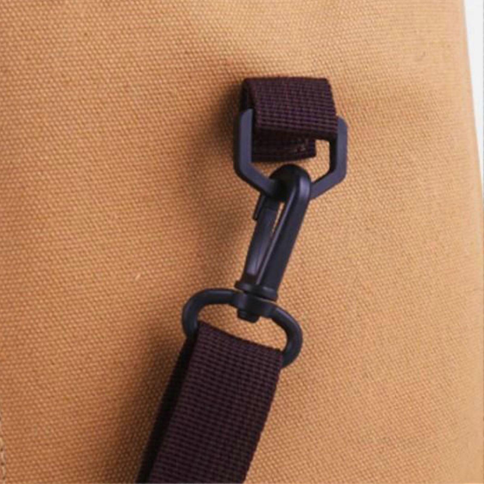 Large Canvas Camping Light Bag with Detachable Strap, Waterproof