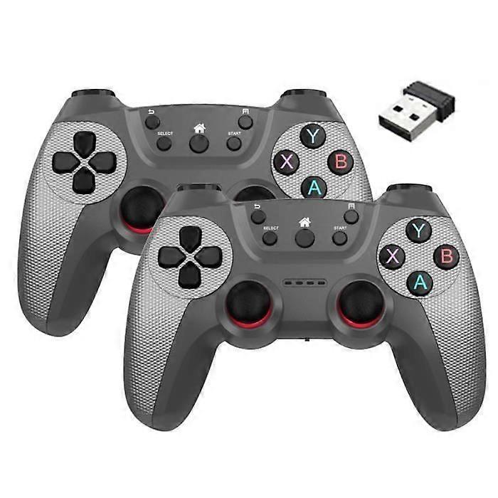 Wireless Gamepad - PIMPIMSKY - Silver - Compatible with Nintendo Switch - Turbo Function - 2.4 GHz