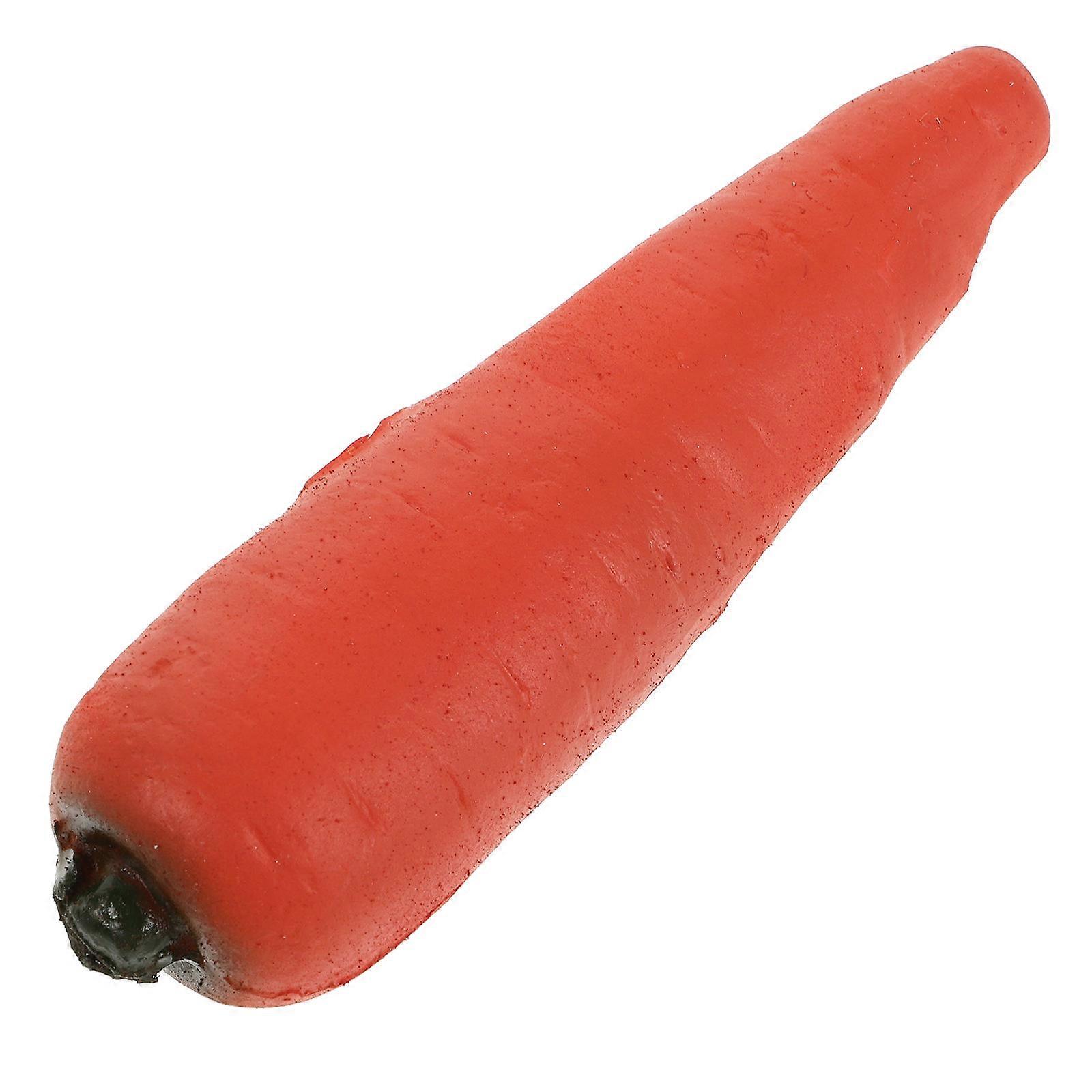 Trick Prop Conjuring Carrot Made of Durable Plastic for Stage Performance 6.3 Inches