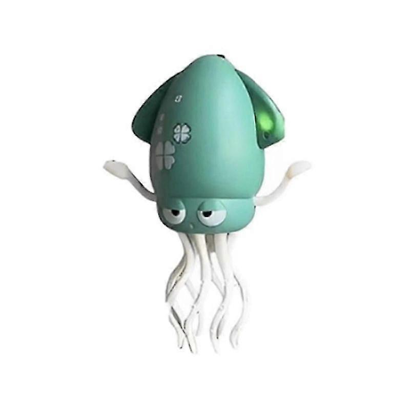 Electric Automatic Obstacle Avoidance Octopus, Interactive Auto-Dance Octopus Crawling Octopus Toy with LED Lights & Music  cs