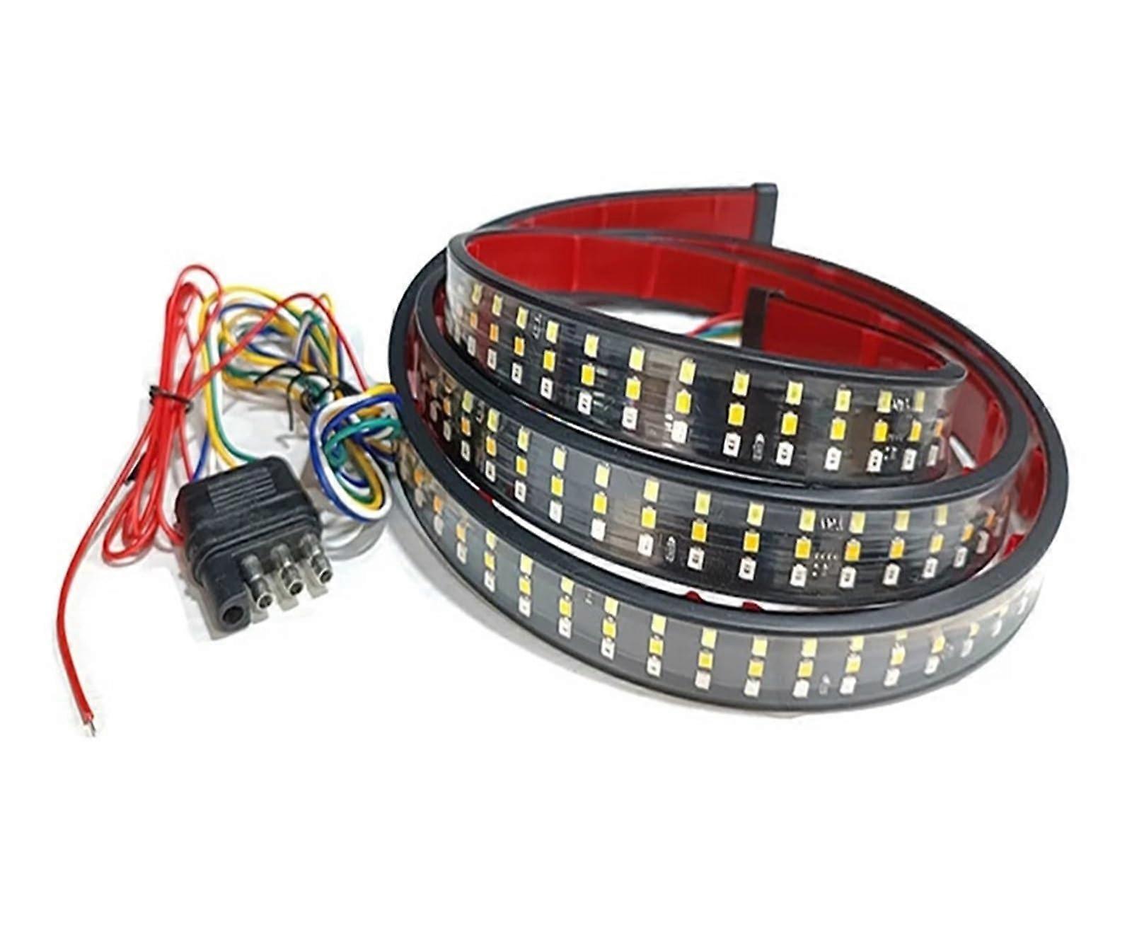 Tail Light LED Tail Box Light Bar 1.5m Truck Tailgate Bar Single/Double/Triple Row Rear Turn Signal Brake Lights